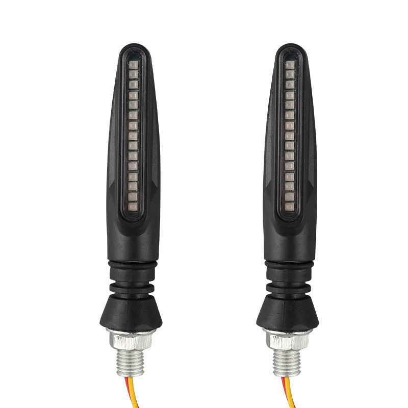 Wholesale Of LED Strip Sequential Turn Signals For Modified Motorcycle Accessories  12V Running Light Mode