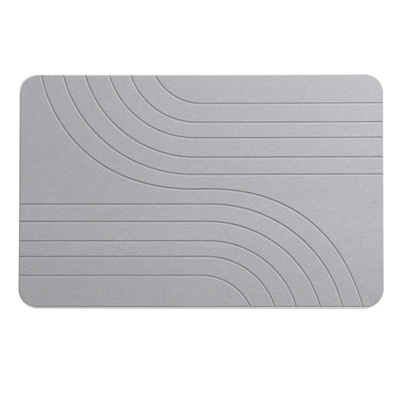 Bathroom Mat Hard Pad Diatomite Absorbent
