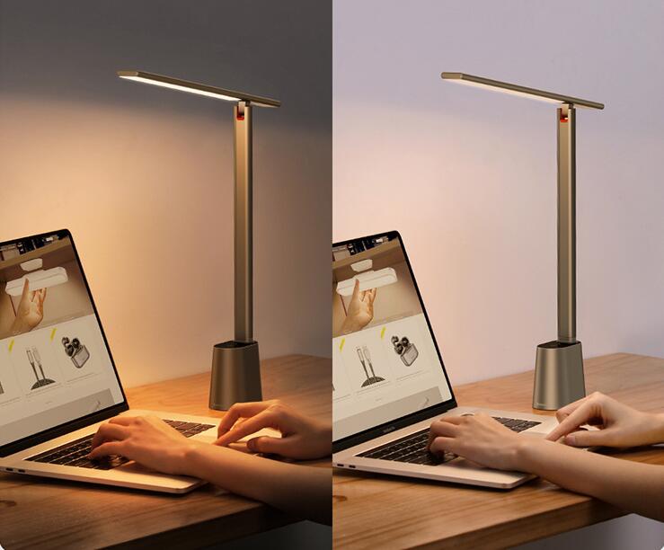Aluminum Alloy Charging Folding Reading Lamp