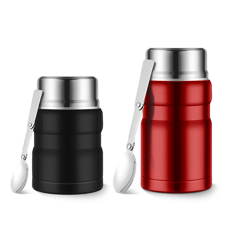Large Capacity Portable Stainless Steel Household Insulation Braised Cup Thermal Pot Lunch Box