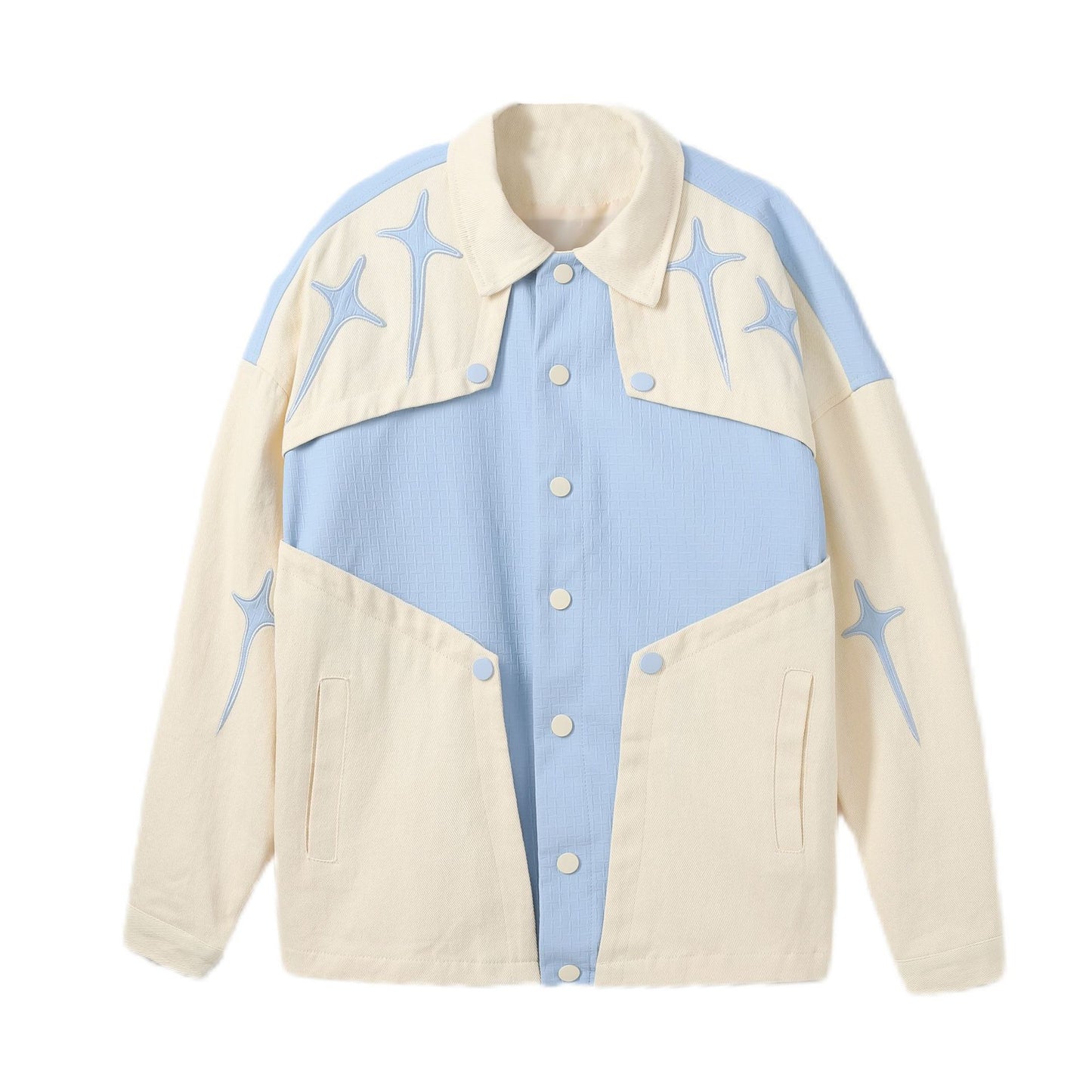 Loose Maychao Stitching Jacket Coat