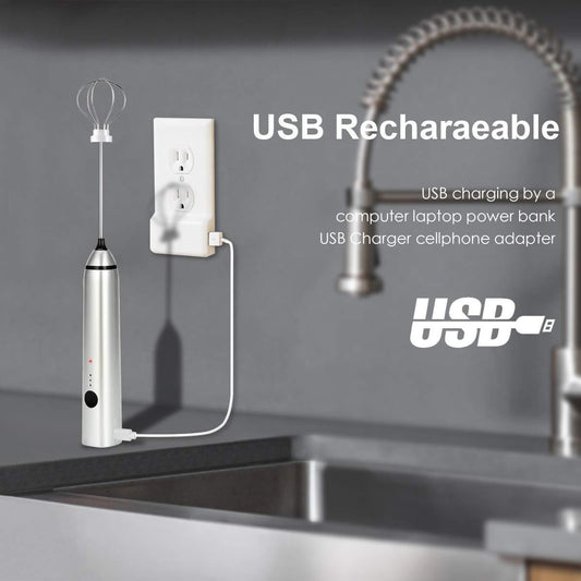 Rechargeable Milk Frother Small Milk Frother