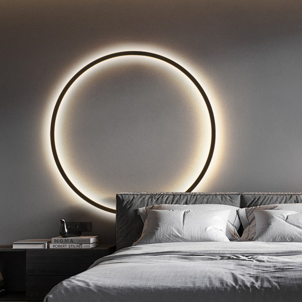 Round Wall Lamp Creative Personalized Bedroom Bedside Lamp Simple Modern