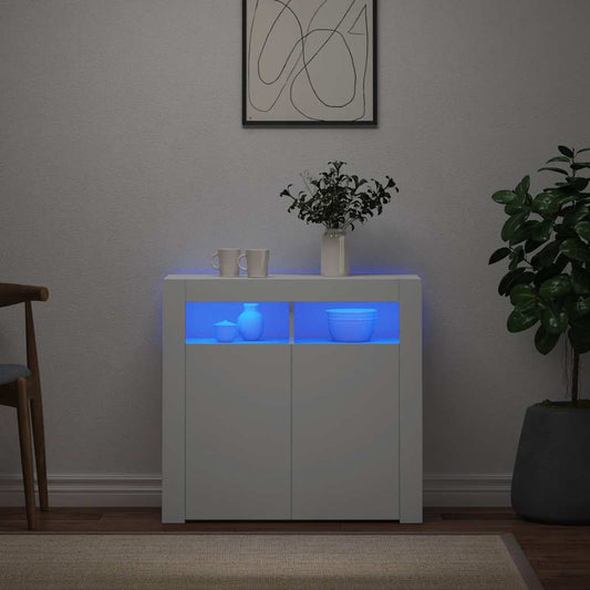 Sideboard with LED lights 80x   Sideboard with