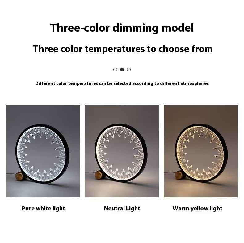 RGB Pickup Ambience Light LED Decoration Seven-color Night Light