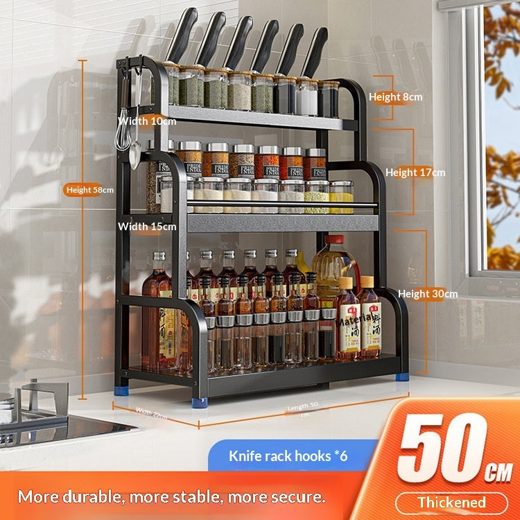 Kitchen Storage Shelf Floor Storage Rack