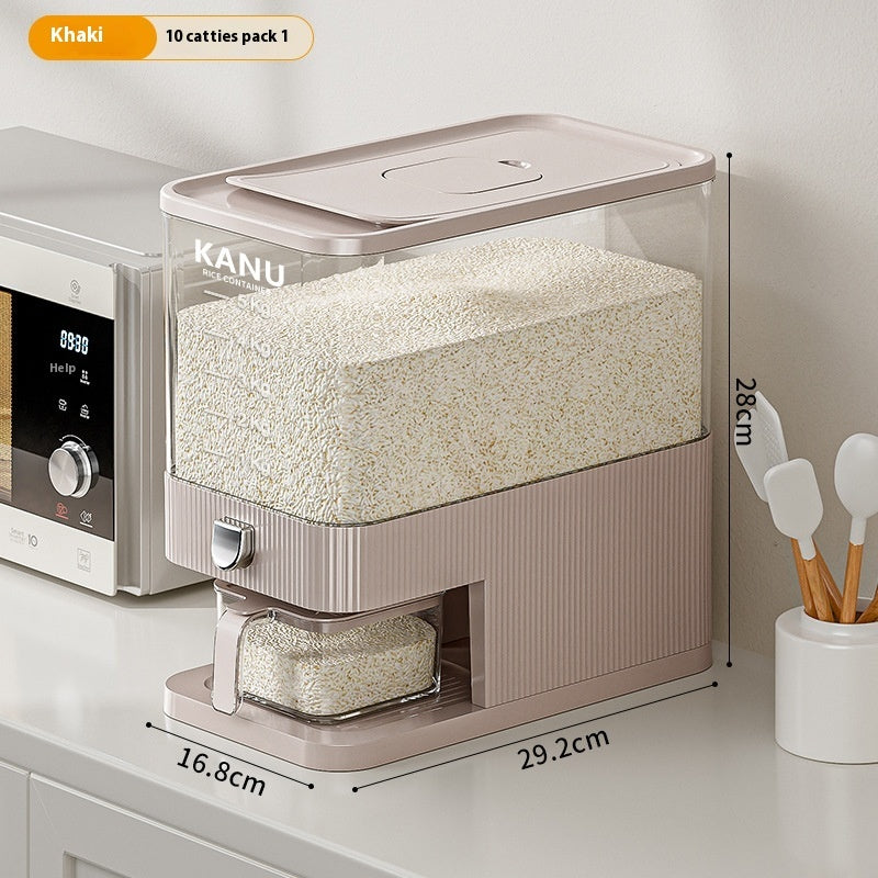 Cereals M Cylinder Insect-proof Moisture-proof Pressing Rice Bucket