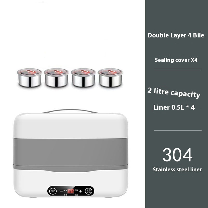 Smart Reservation Cooking Electric Lunch Box Portable