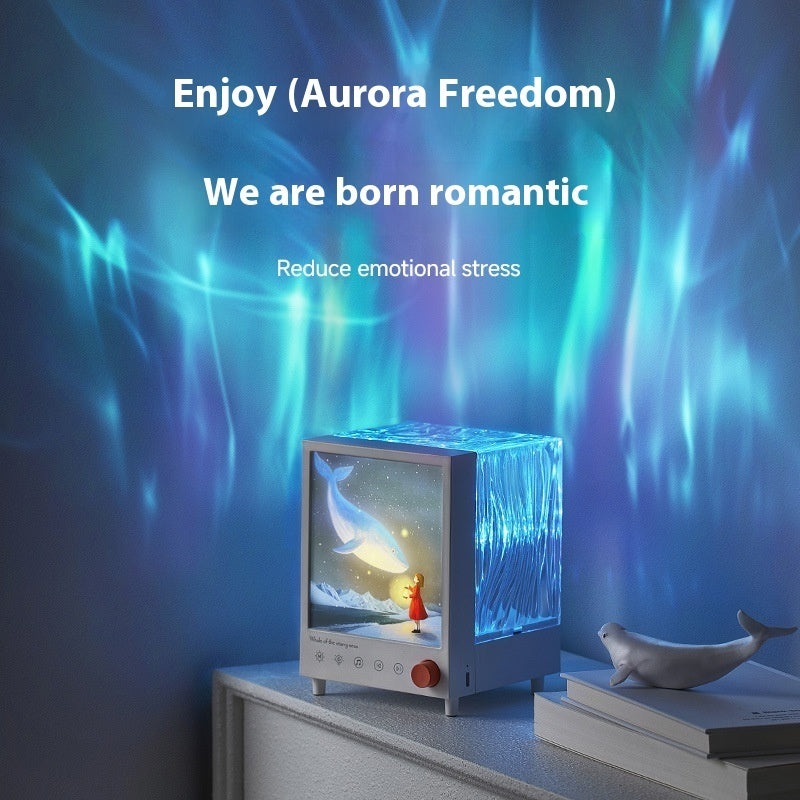 Aurora Treasure Box Atmosphere Projection Lamp Creative