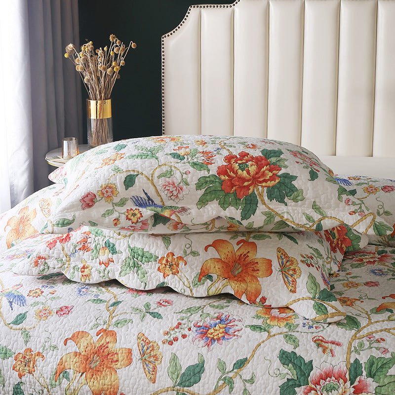 Home Fashion Personality Summer Blanket Three-piece Set