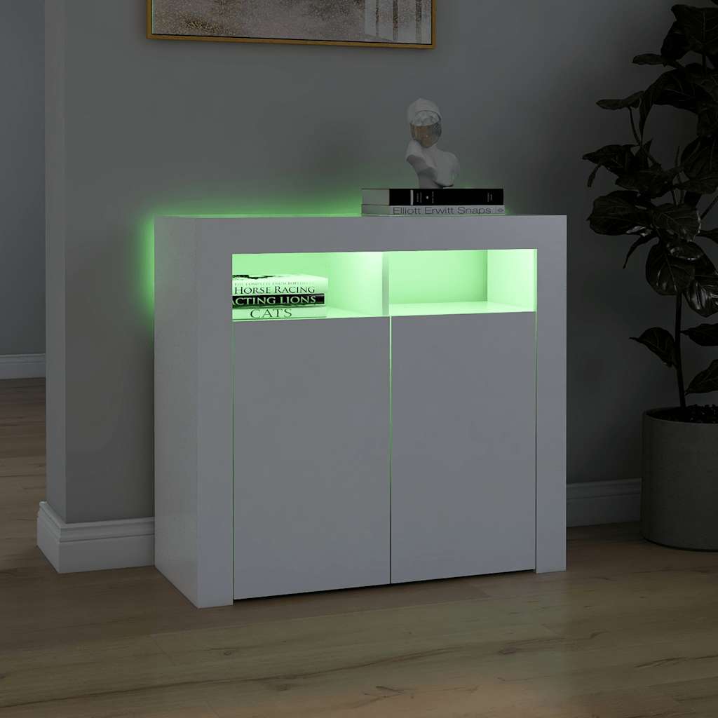 Sideboard with LED lights 80x   Sideboard with