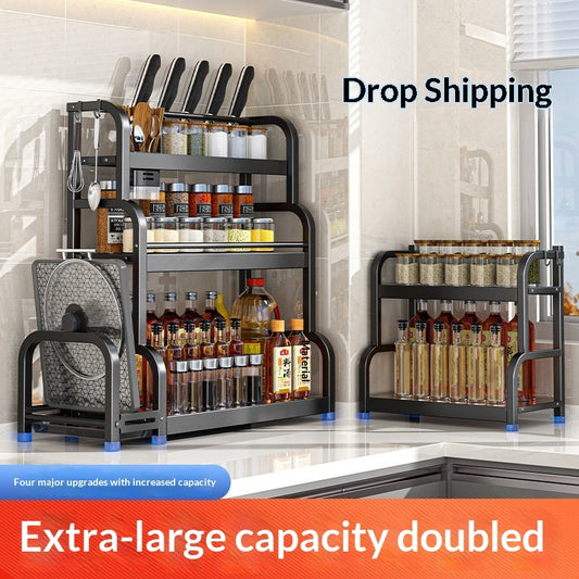 Kitchen Storage Shelf Floor Storage Rack