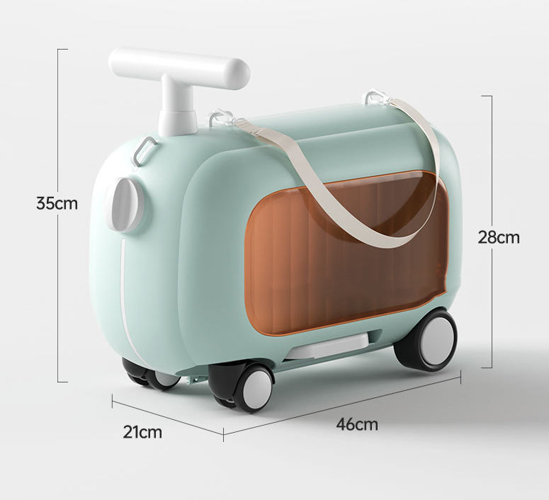 Baby Luggage Children Can Mount Two-in-one