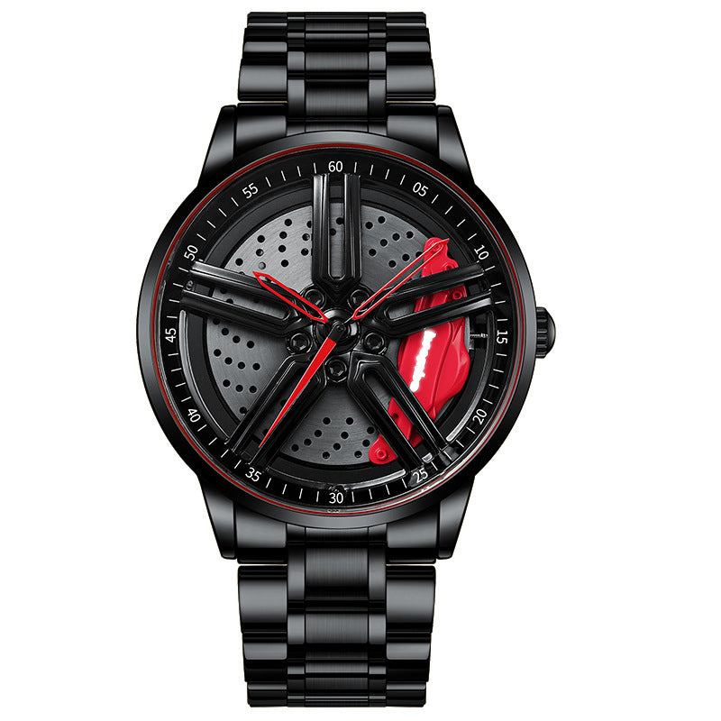 Three-dimensional Hollowed-out Cross-border Quartz Watches In A Hundred Styles