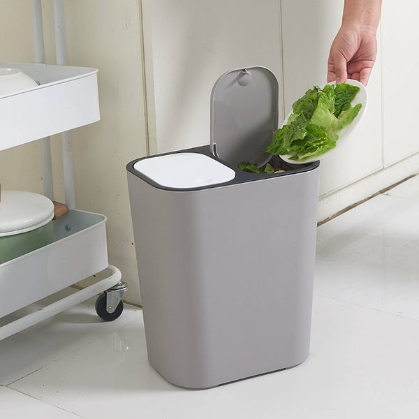 Household Classification Trash Can Living Lid Dry And Wet Separation Trash