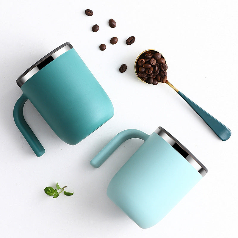Creative Large Capacity Stainless Steel Insulation Coffee Cup