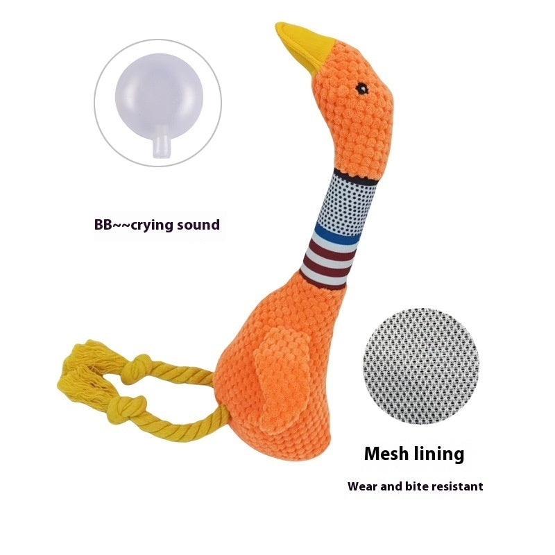 Pet Dog Plush Bite Resistant Animal Toy