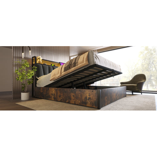 Doppelbett Aus Metall Mit Matratze