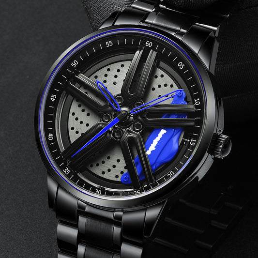 Three-dimensional Hollowed-out Cross-border Quartz Watches In A Hundred Styles