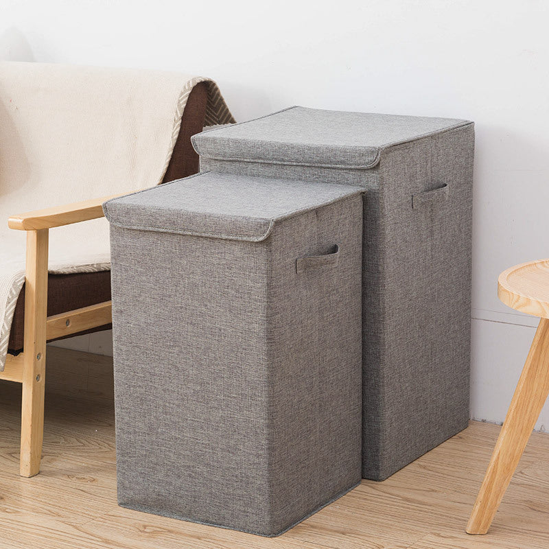 Household Three-dimensional Foldable Clothes Storage Basket