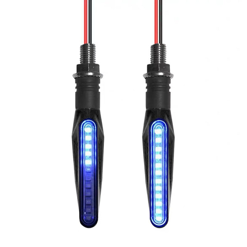Wholesale Of LED Strip Sequential Turn Signals For Modified Motorcycle Accessories  12V Running Light Mode