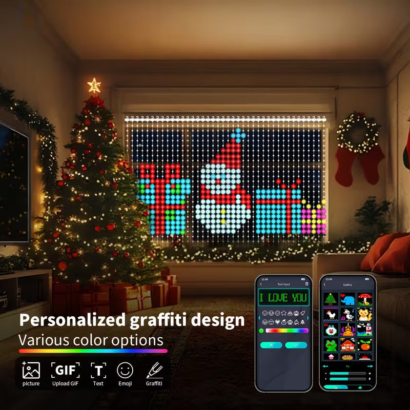 Christmas Decorative LED Curtain Lights