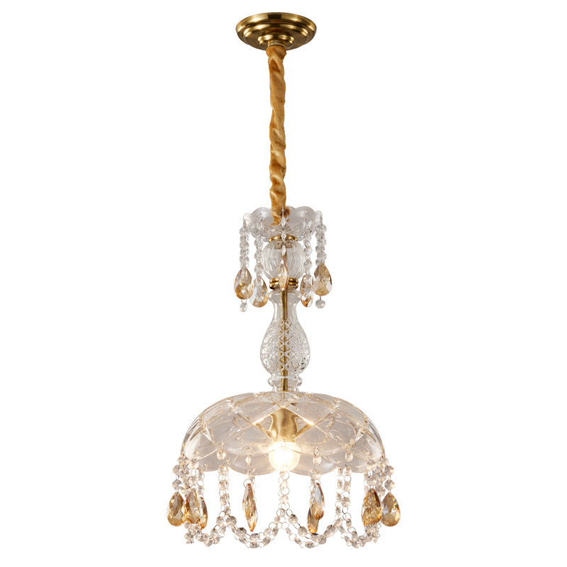 Bedroom Bedside Small Droplight Creative Crystal Hallway Corridor Lighting