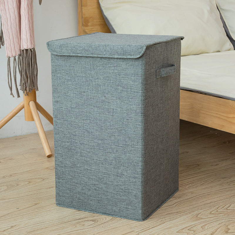 Household Three-dimensional Foldable Clothes Storage Basket