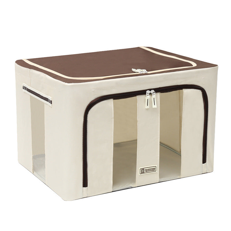 Oxford Cloth Clothes Steel Frame Storage Box