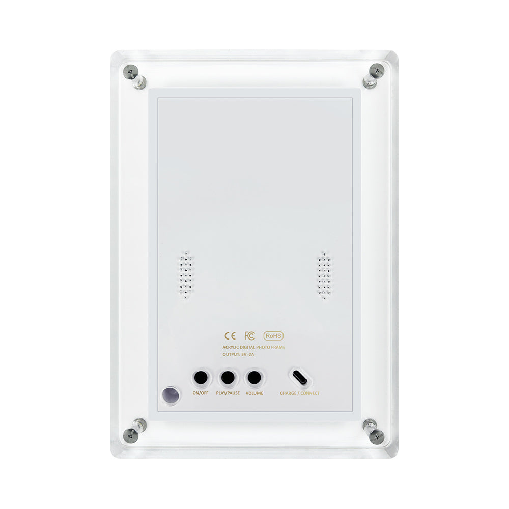 7 Inch 4GB IPS Screen Video Acrylic Portaretratos Digitales Digital Photo Picture Wifi Frame Signage Racks