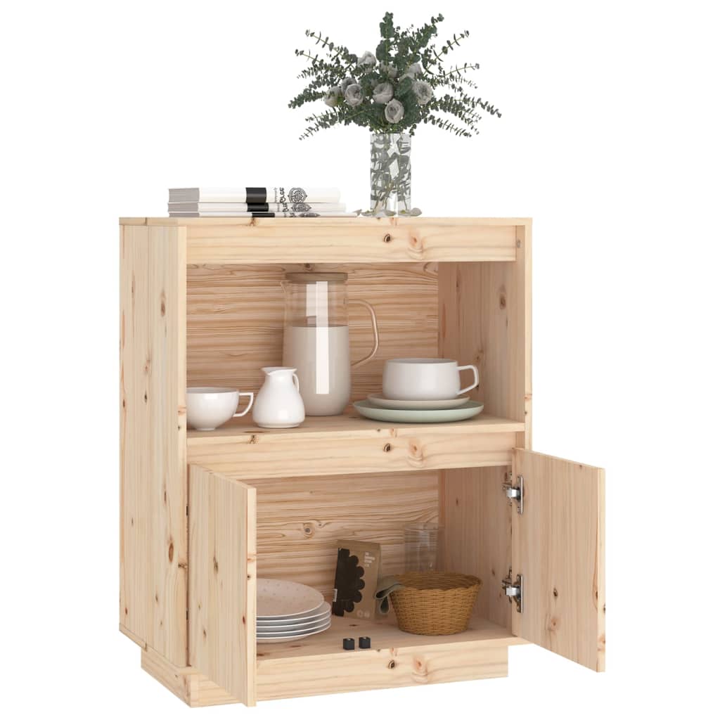 Sideboard 60x Solid Pine Wood   Sideboard 60x