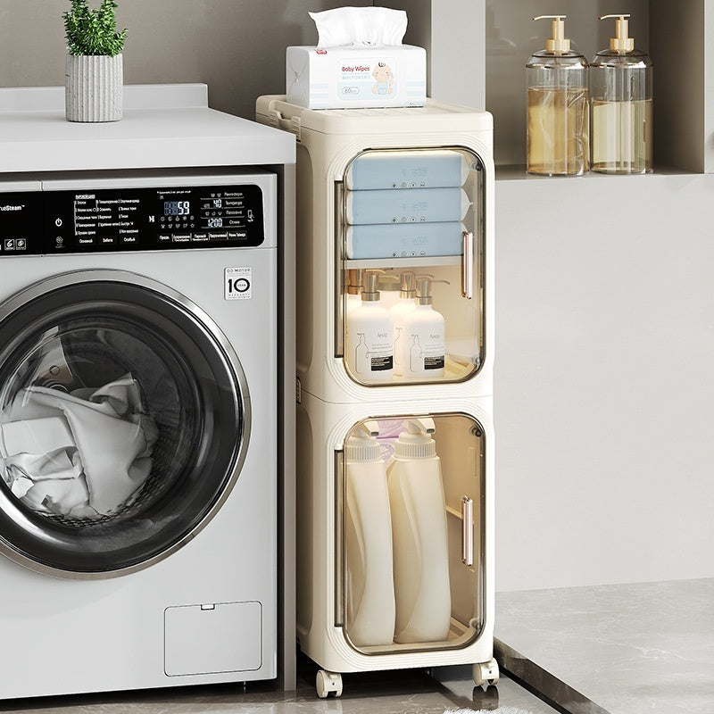 Household Sandwich Cabinet Toilet Bathroom Multifunctional Foldable