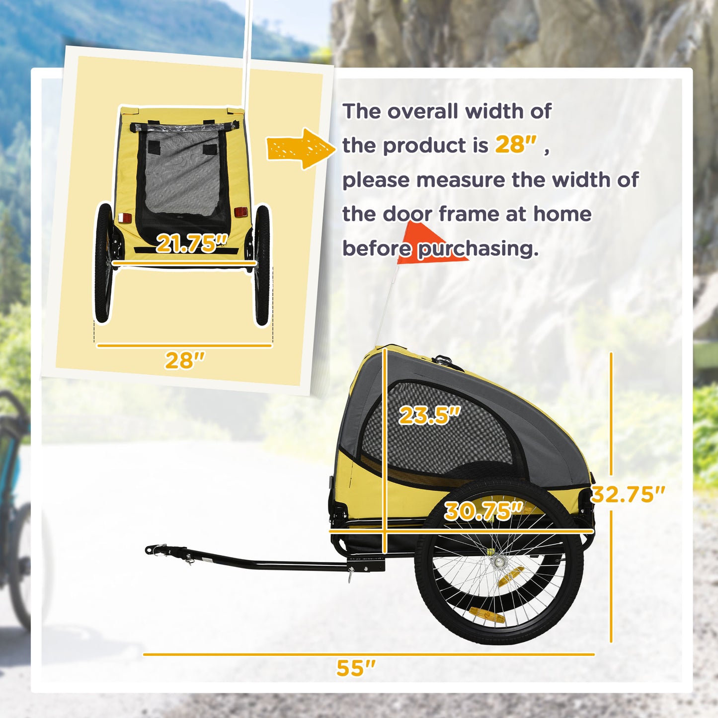 Dog Bike Trailer