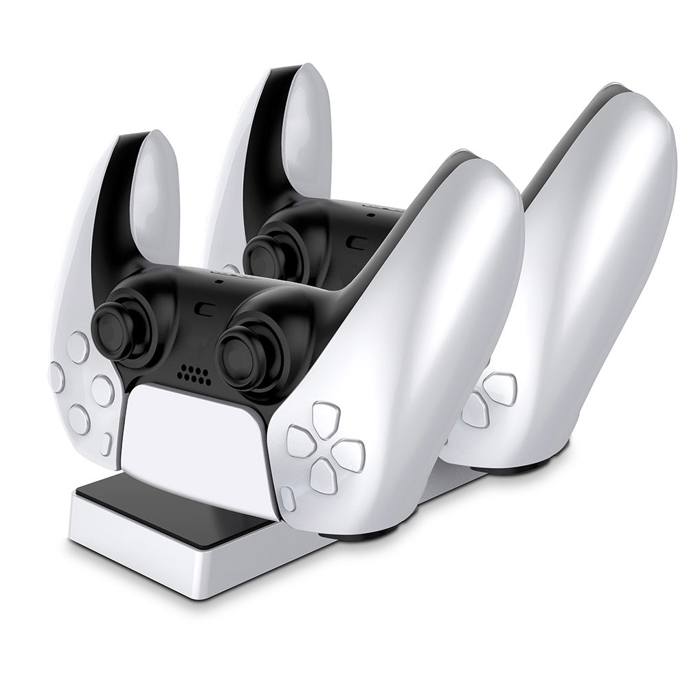 PS5 Gamepad Dual-seat Charger With LED Light
