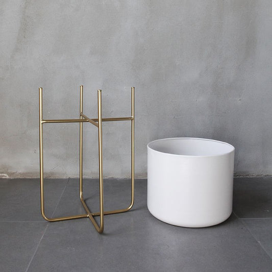 Light Luxury Floor-style Golden Iron Plant Decoration Ornaments