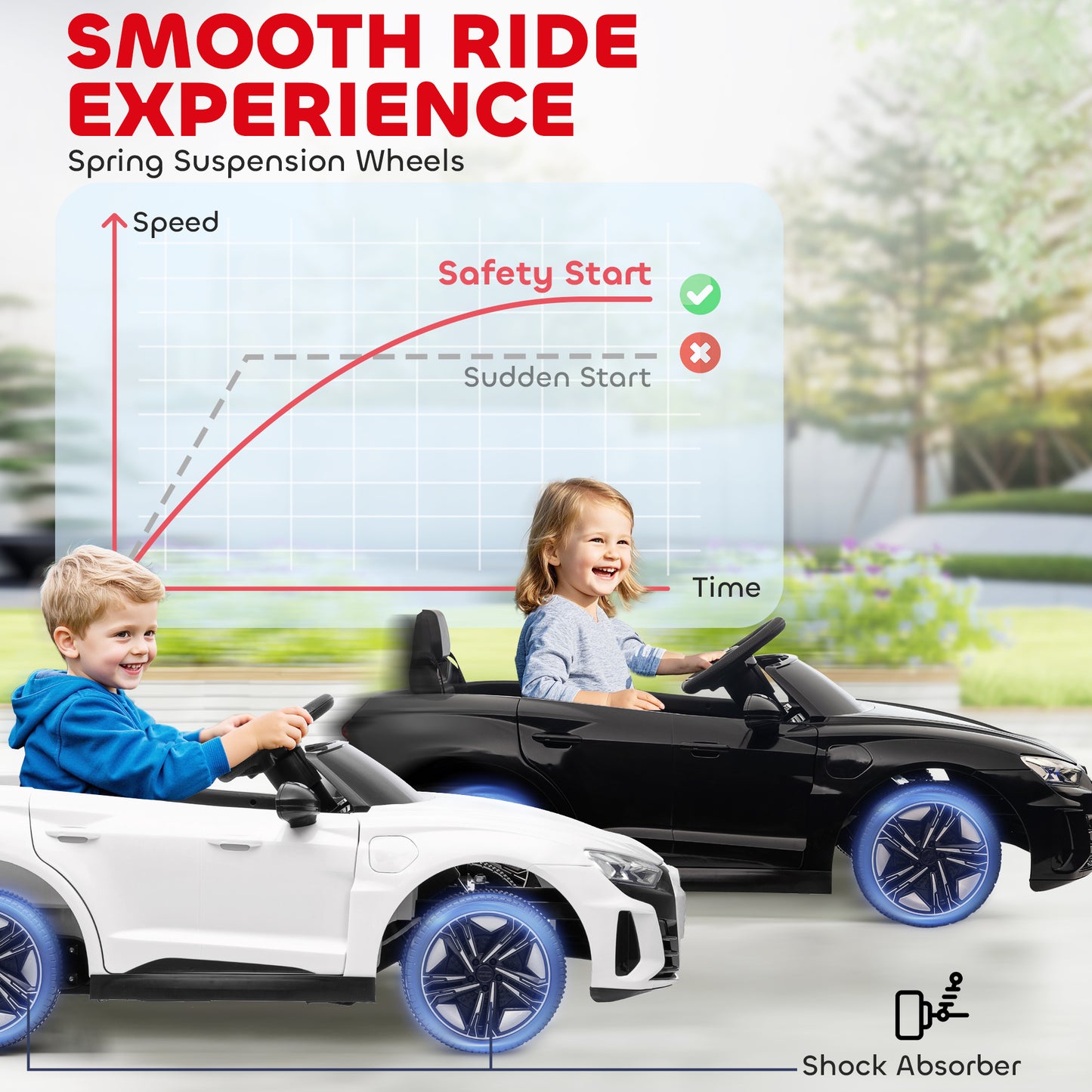 Licensed Audi RS e-tron GT 12V Ride On Car Truck for Kids