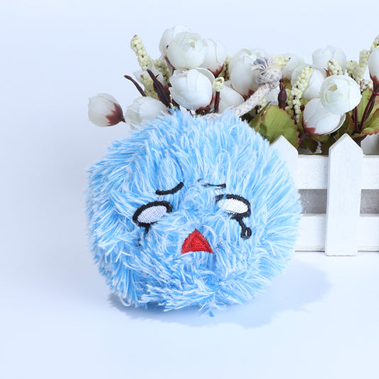 Velvet Molar Pressing Sound Cute Pet Toy