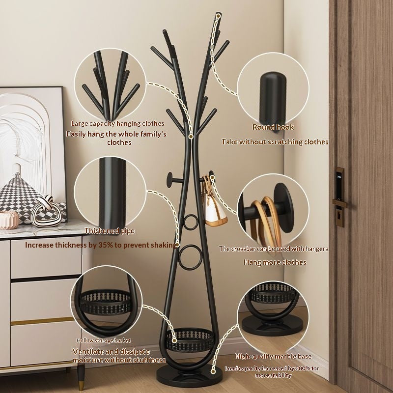 Floor-standing Coat Rack For The Bedroom