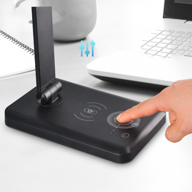 Wireless Charging Desk Lamp Folding Student Eye Protection