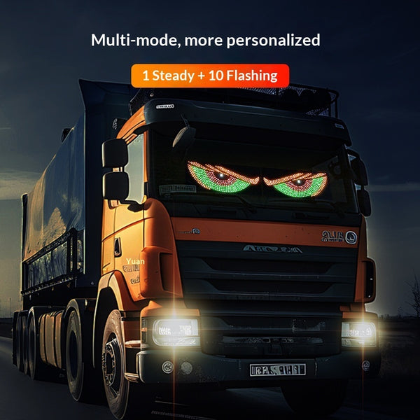 Dynamic Car Light Sticker LED Display