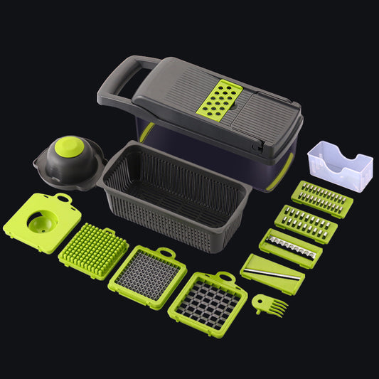 Multi-function Vegetable Chopper Diced Pressed Onion Potato Strip Cutter