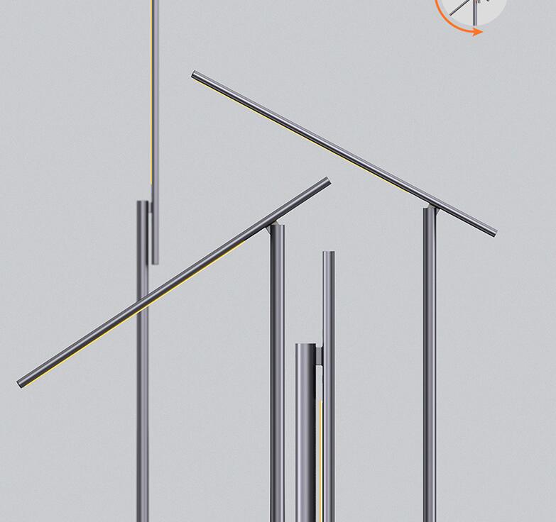 Aluminum Alloy Charging Folding Reading Lamp