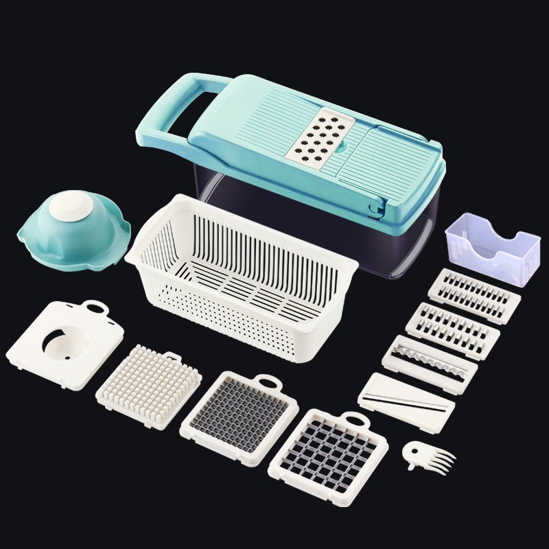 Multi-function Vegetable Chopper Diced Pressed Onion Potato Strip Cutter