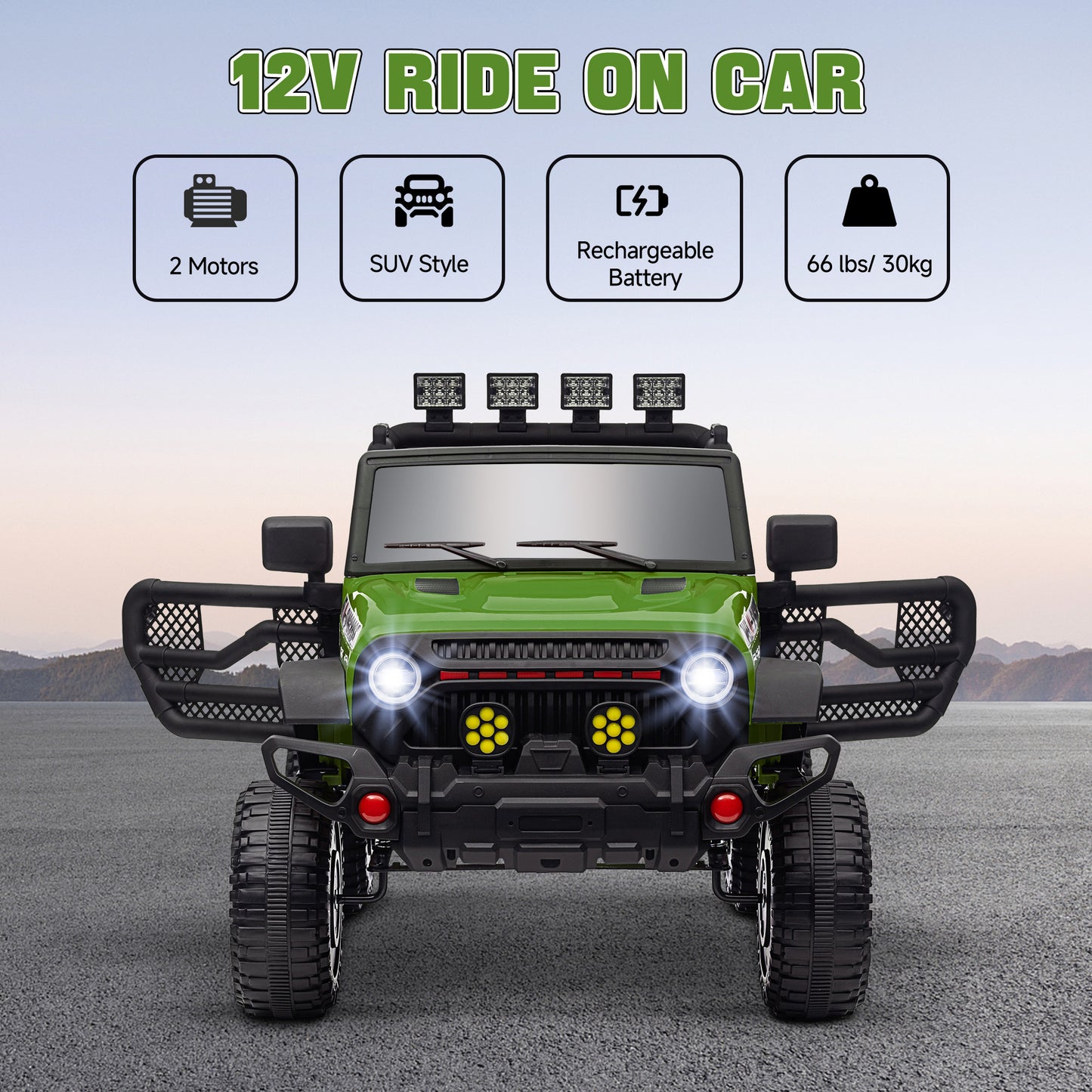 12V Battery Powered Ride on Car