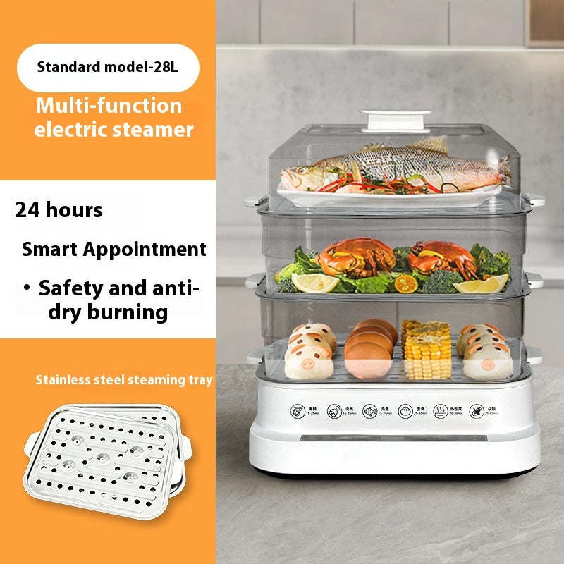Electric Steamer Household Multi-function Automatic Measuring