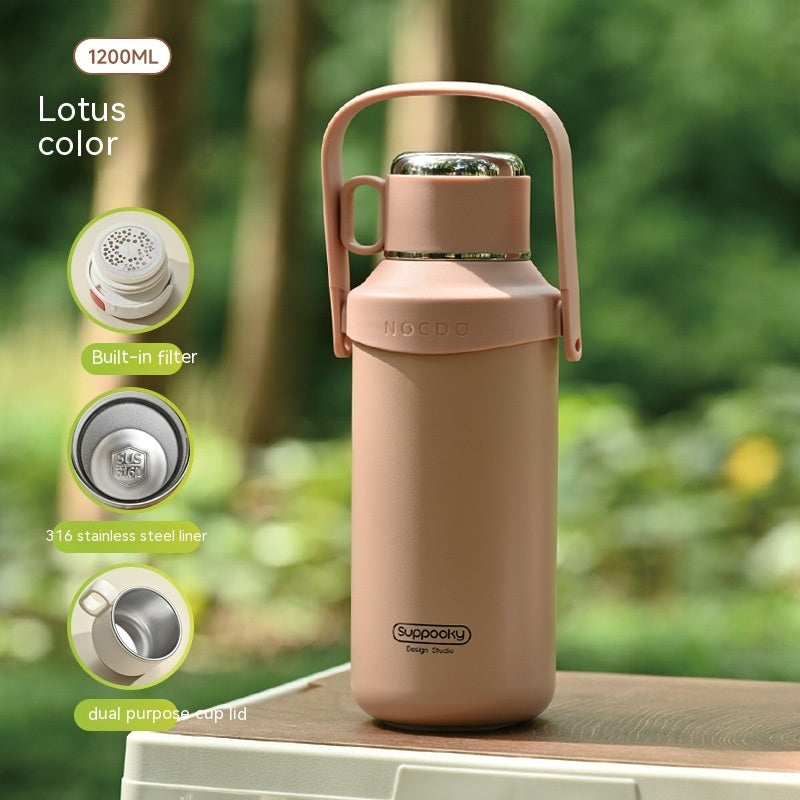 Stainless Steel Large Capacity Insulation Pot Good-looking