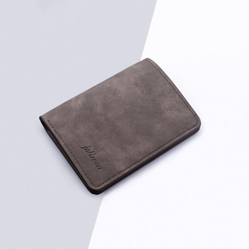 Ultra-thin Multifunctional Driving License Leather Case Multi Card Slots Wallet