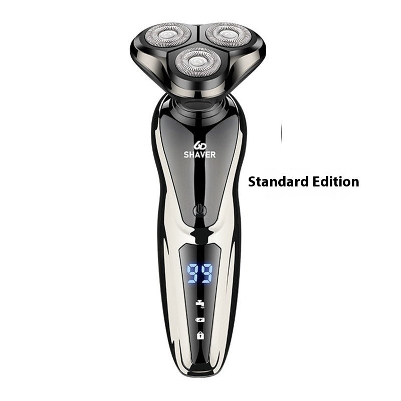 Smart Power Display Fast Charge Fully Washable Multi-function Electric Shaver