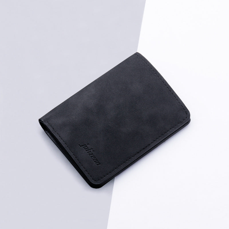 Ultra-thin Multifunctional Driving License Leather Case Multi Card Slots Wallet