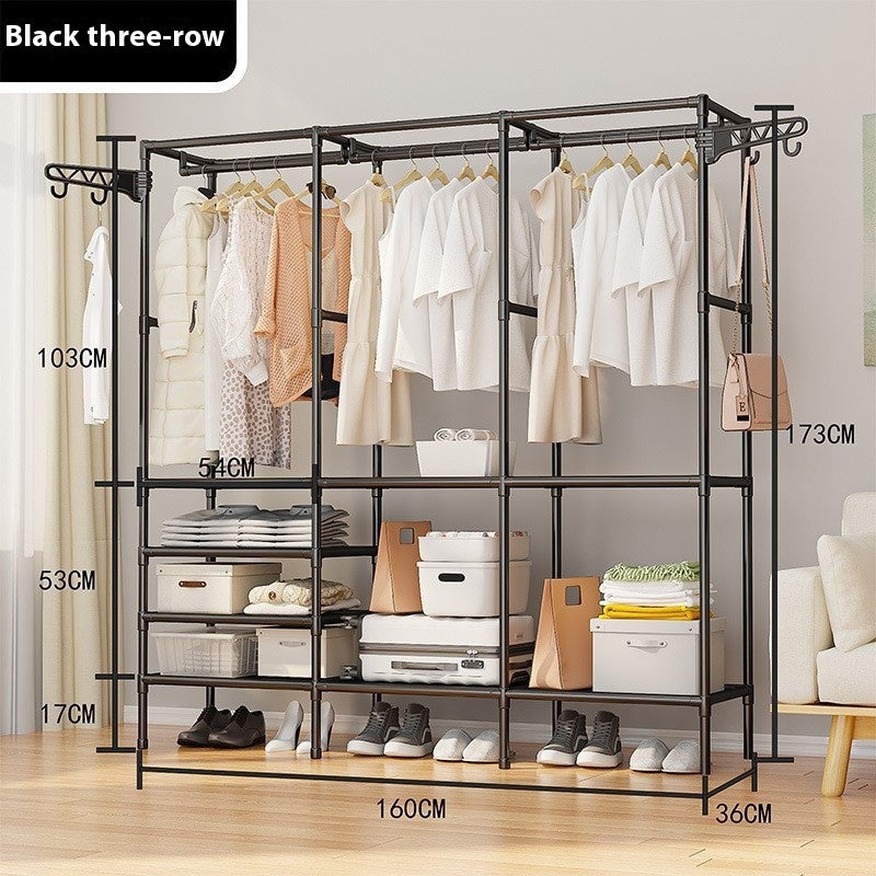 Simple Coat Rack Multi-functional Floor